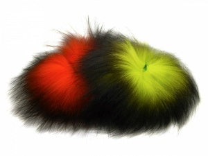 Dyed Silver Fox Tail