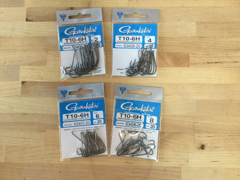 Mustad 10549NP-BN Mosquito Finesse Hooks Size 1/0 Jagged Tooth Tackle